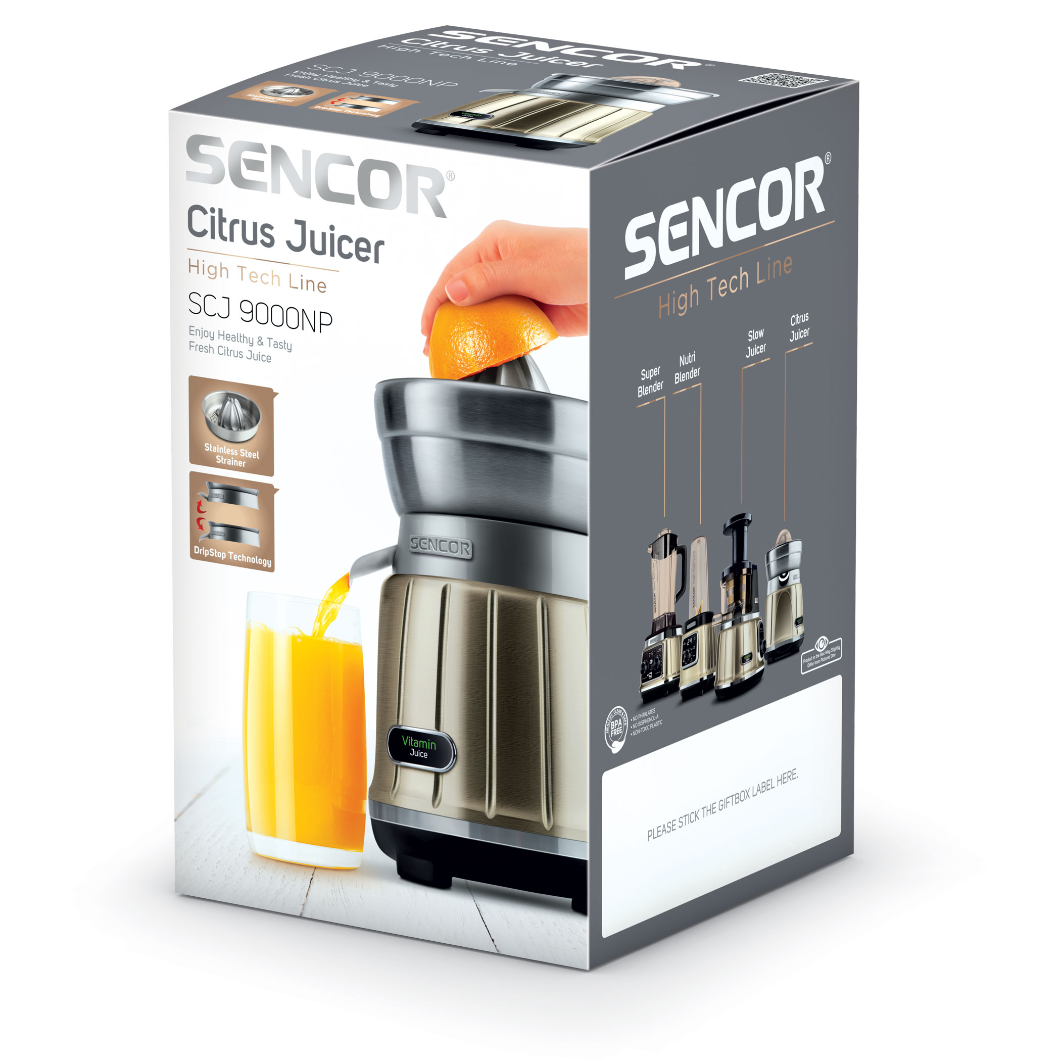 Соковыжималка для цитрусовых | SCJ 9000NP | Sencor