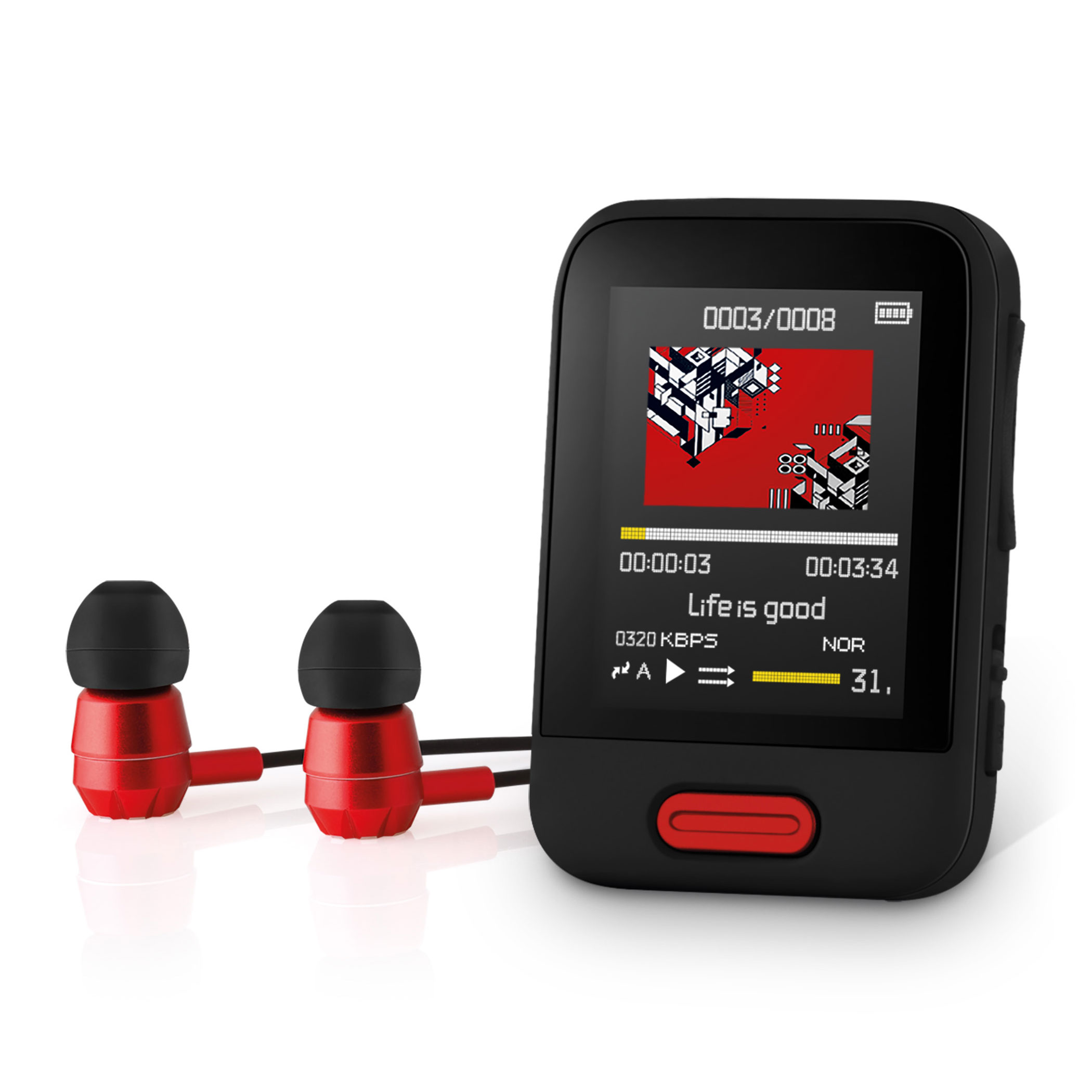 MP3/MP4-плеер с Bluetooth и 16 Гб памяти | SFP 7716 BK | Russian.Sencor.com